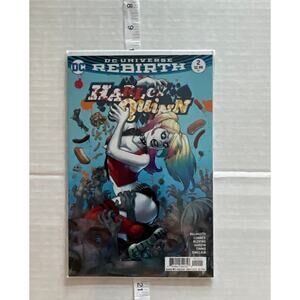 DC Universe Rebirth Harley Quinn Volume 3 #2 DC Comics in sleeve